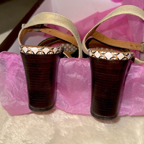 nib CHIE MIHARA ‘Kinyo Multi’ Mid-Heel Sandals size 7 - Picture 7 of 9